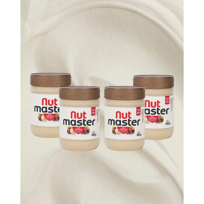 Nut Master Sütlü Fındık Kreması (400 Gr X 4)