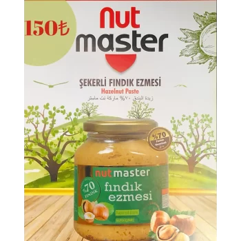Nut Master Şekerli Fındık Ezmesi 320 GR
