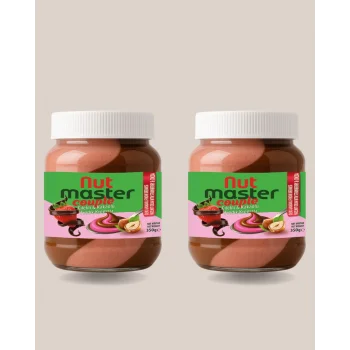 Nut Master Couple Çilekli & Kakaolu Fındık Kreması 350 gr 1+1