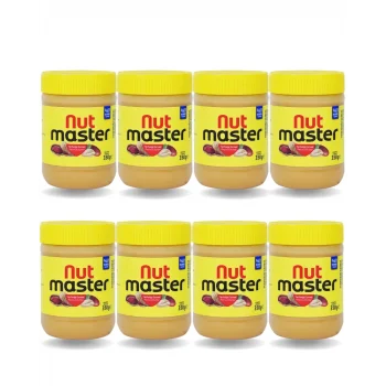 Nut Master Şekerli Yer fıstığı Ezmesi %81 350 gr X 8