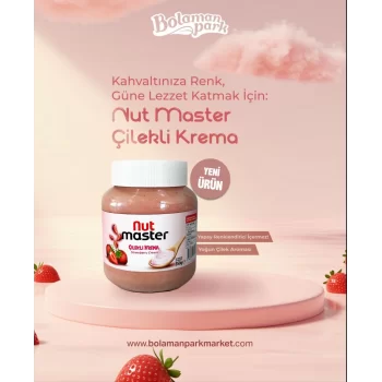 Nut Master Çilekli Krema 350gr