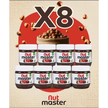 Nut Master Kakaolu Fındık Kreması 400 G X 8 (KOLİ)