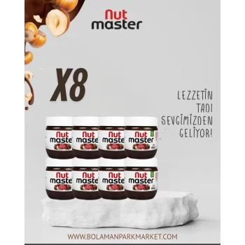 Nut Master Kakaolu Fındık Kreması 400 G X 8 (KOLİ)