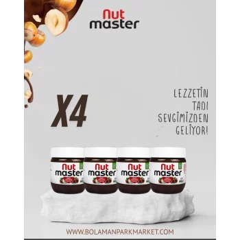 Nut Master Kakaolu Fındık Kreması (400 GR X 4)