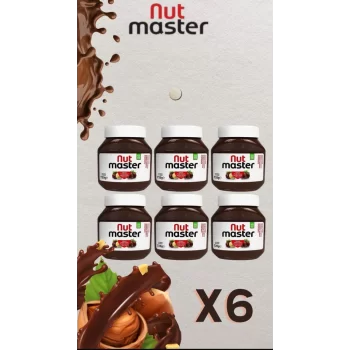 Nut Master Kakaolu Fındık Kreması 720 gr X 6 (KOLİ)