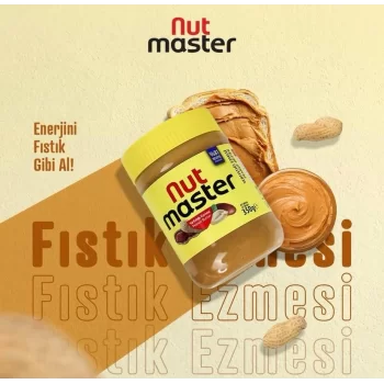 Nut Master Şekerli Yer fıstığı Ezmesi %81 350 gr