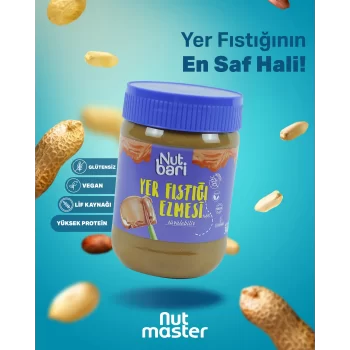 Şeker Ilaveli Yer Fıstığı Ezmesi %85 340 gr