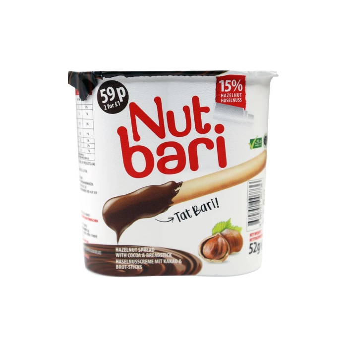 Nut Bari Kakaolu Fındık Kreması & Grissini 52 Gr