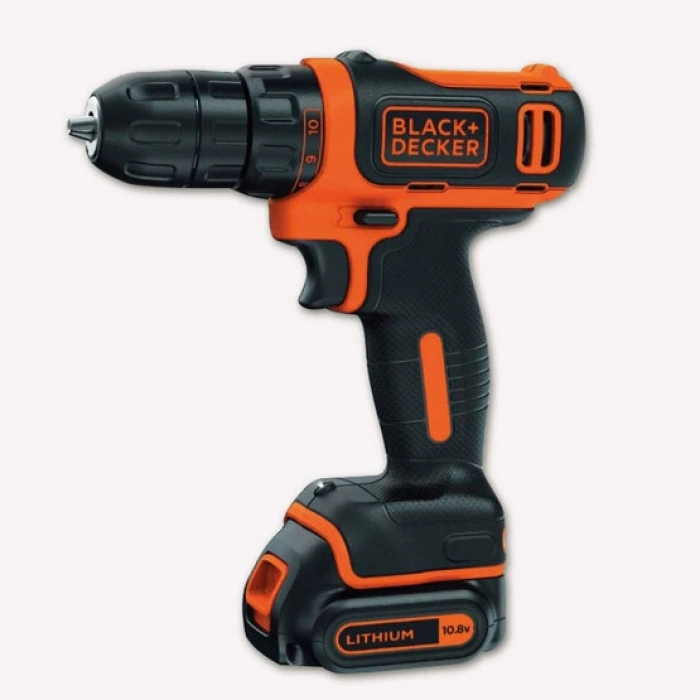 Black&Decker BDCDD12KB 10.8V 1.5 Ah Li-ion Çift Akülü Vidalama