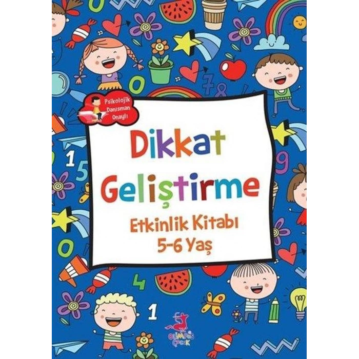 Dikkat Geliştirme Etkinlik Kitabı 5  6 Yaş