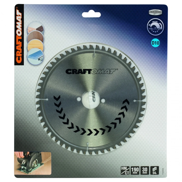 Craftomat Daire Testere Bıçağı SP MU H 190x30-54