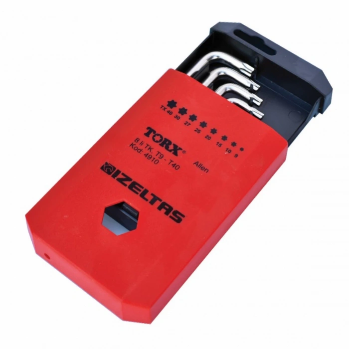 İzeltaş Torx 8 li Allen Anahtar Takımı