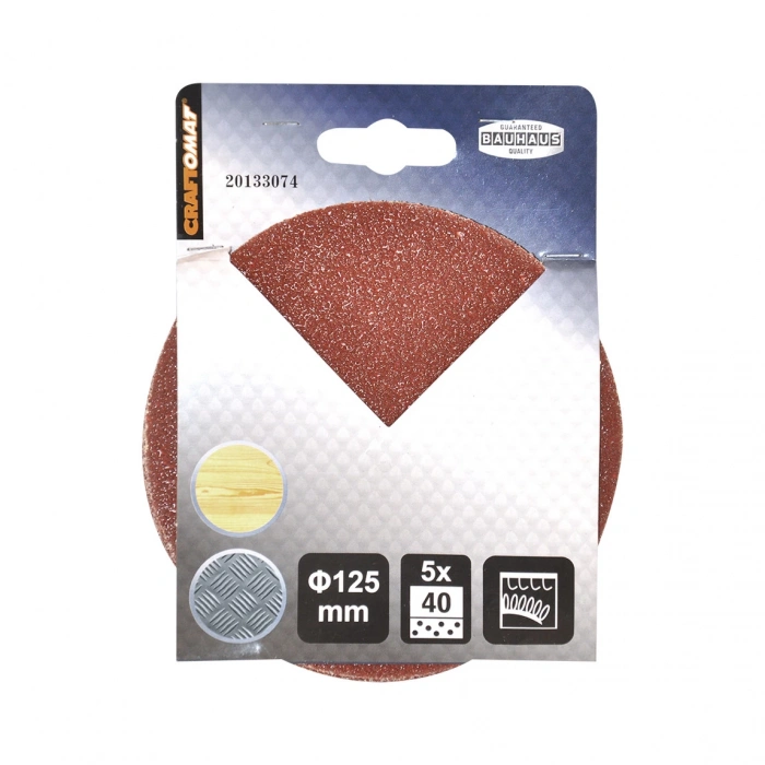 Craftomat 125 mmx40 Kum Zımpara Tabanı