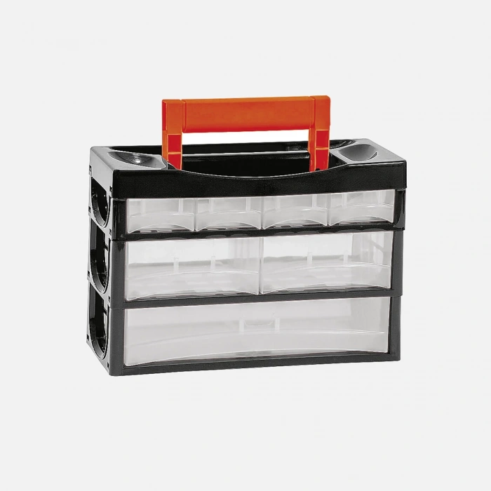 Wisent Sortus Çekmeceli Kutu Cd p 7, siyah