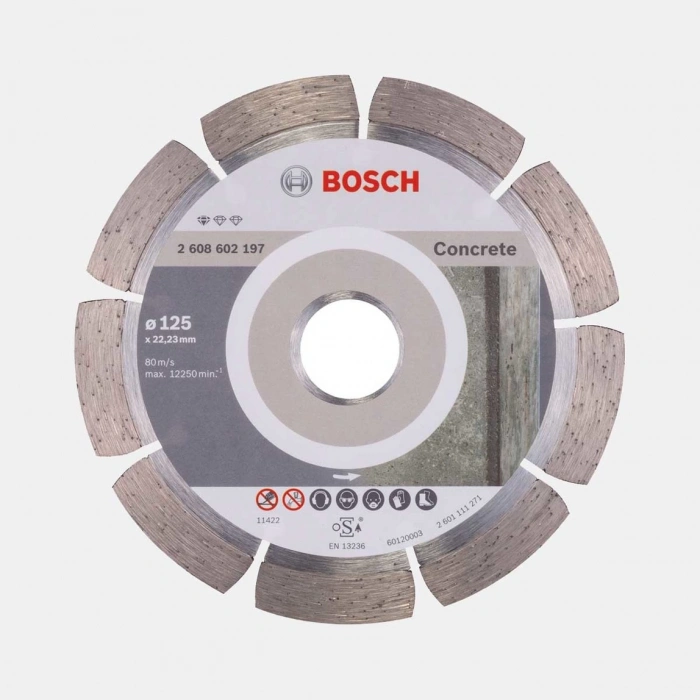 Bosch Elmas Kesme Diski Beton İçin 125 mm