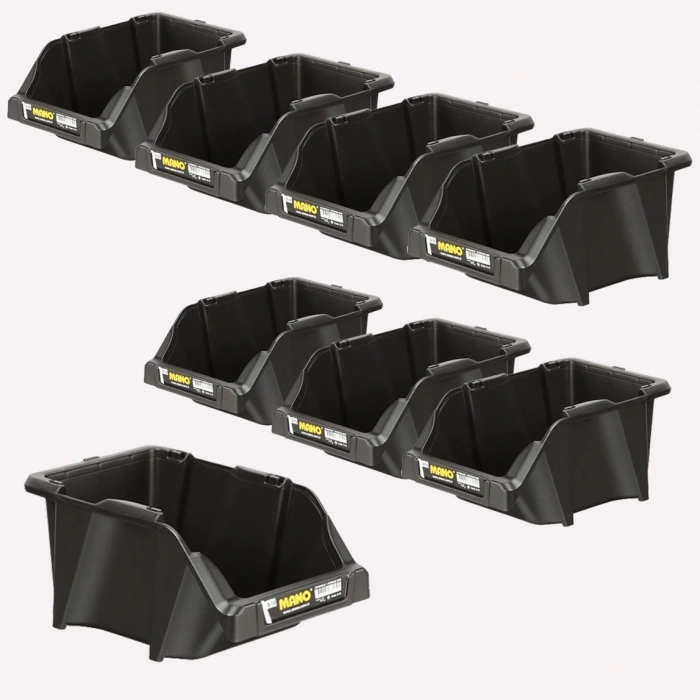 Wisent 8li Duvar Tipi Avadanlık Seti Siyah