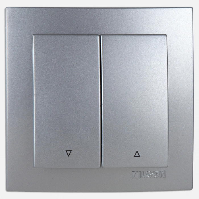 Nilson Ekotouran Gümüş Jaluzi Kumandalı Anahtarı