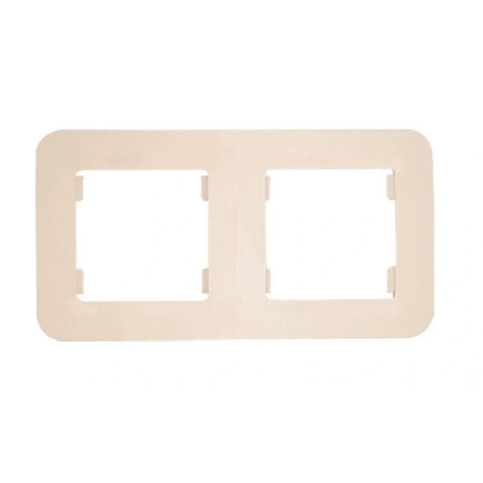 Makel Lillium İkili Çerçeve Krem Kordonsuz Serisi