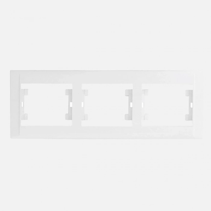 Makel Defne Üçlü Çerçeve Beyaz