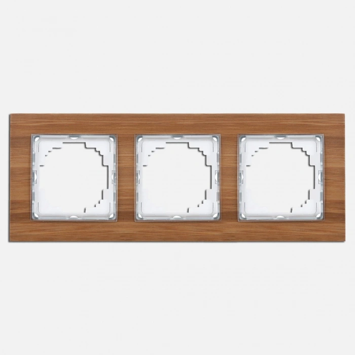Nilson Bambu Ahşap 3lü Çerçeve