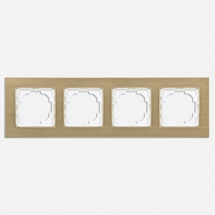 Nilson Altın Alu 4Lü Çerçeve