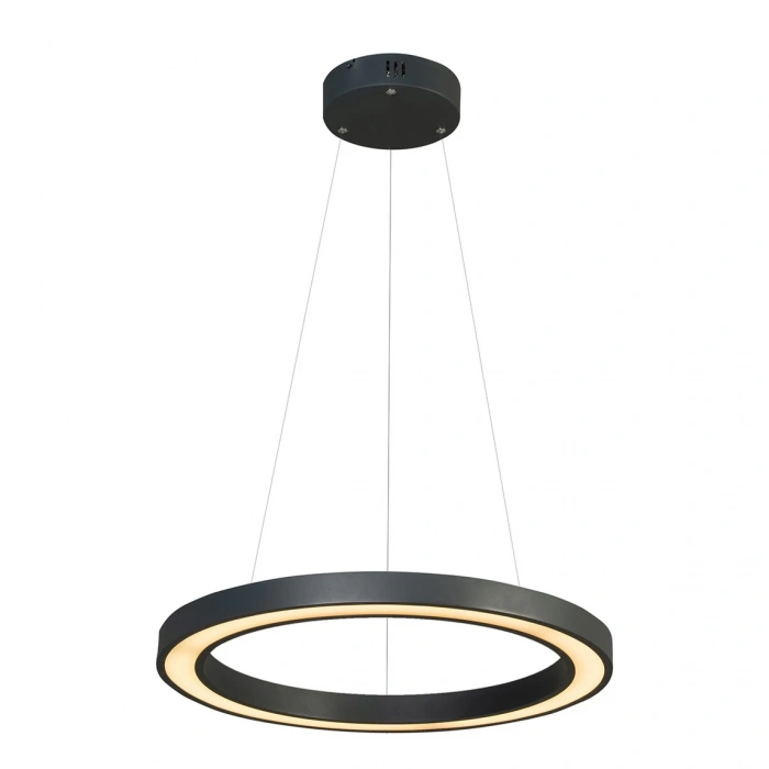 Dlc Profil Sarkıt 4000K Plastik Yuvarlak Tekli Modern Sarkıt Antrasit 4000K