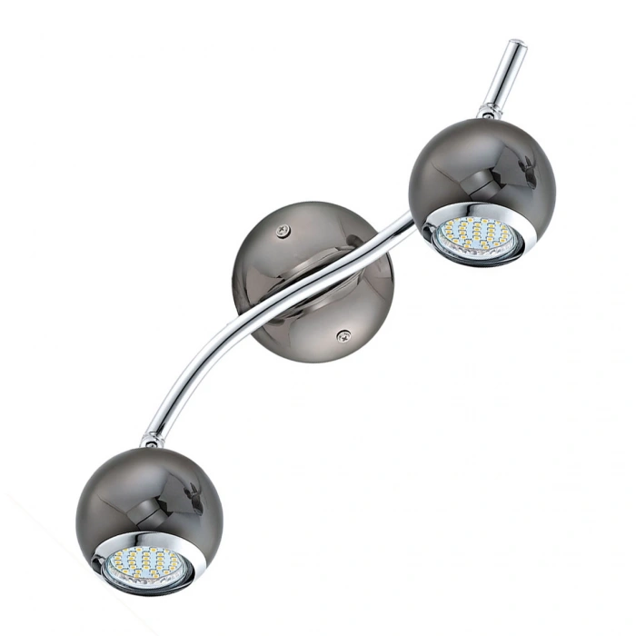 Eglo Bimeda 3 W Ledli GU10 Duy Yuvarlak Sıvaüstü Spot 2 Adet Füme