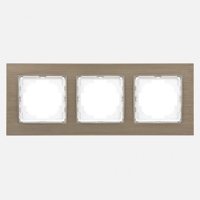 Nilson Bronz Alüminyum 3lü Çerçeve