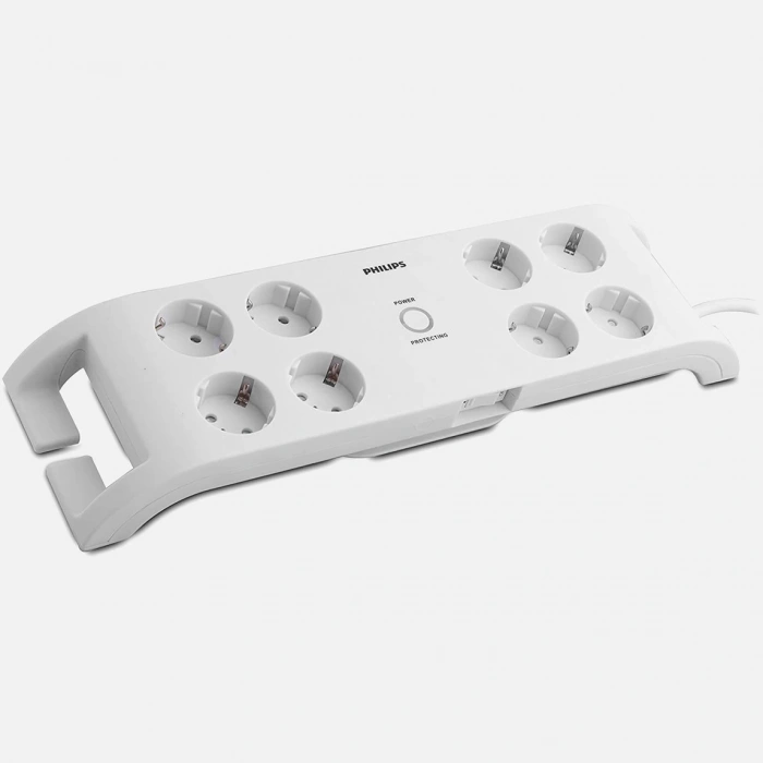 Philips SPN3080B/10 Çoklayıcı 900J 8li Akım Korumalı Priz