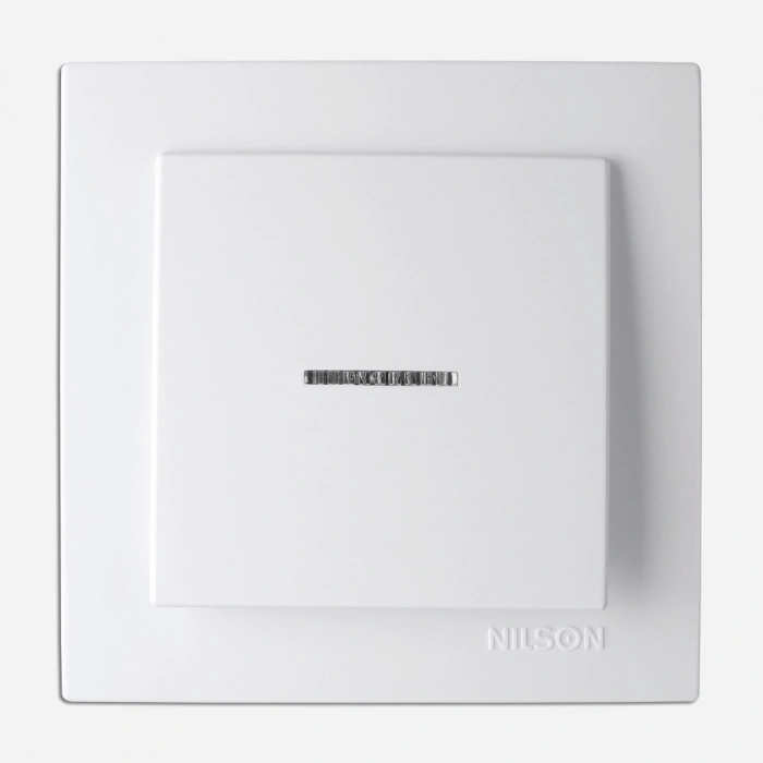 Nilson Eko Touran Beyaz Işıklı Anahtar