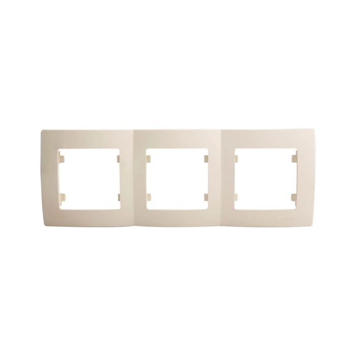 Makel Lıl Nat K 3 lü Çerçeve Krem
