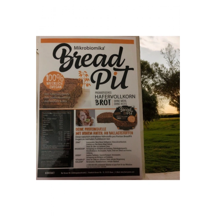 Ulya Hayat’tan Bread Pit Mikrobiomika Ekmek Probiotik Alman 1 yıl bayatlamayan mide dostu