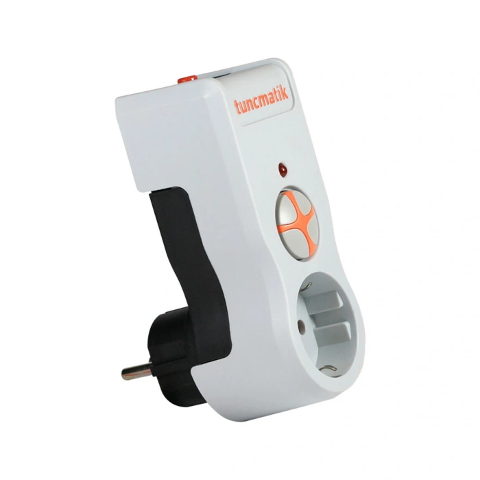 Tunçmatik Powersurge Tekli 525 Joule Enerji Koruma Prizi Beyaz