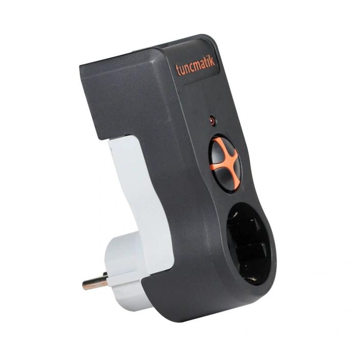 Tunçmatik Powersurge Tekli 525 Joule Enerji Koruma Prizi Siyah