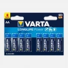 Varta Longlife Power AA 8 Li Alkaline Pil