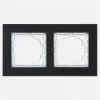 Nilson Siyah Alüminyum 2li Çerçeve