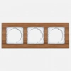 Nilson Bambu Ahşap 3lü Çerçeve