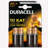 Duracell Kalem Pil 4Lu AA