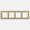 Nilson Altın Alu 4Lü Çerçeve