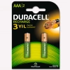 Duracell Şarj Edilebilir Pil 2li AAA 750 Mah