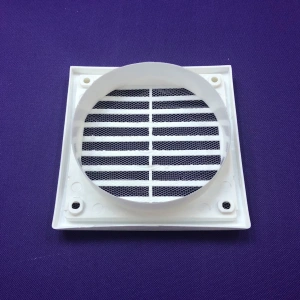 İlöz Dış Duvar Izgarası Çap 125 mm Beyaz