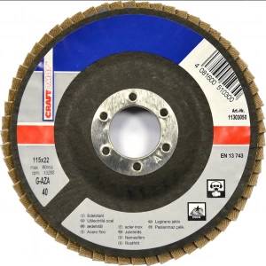 Craftomat Taşlama Taşı K100 115 mm Unıversal Açık mavi Fıber