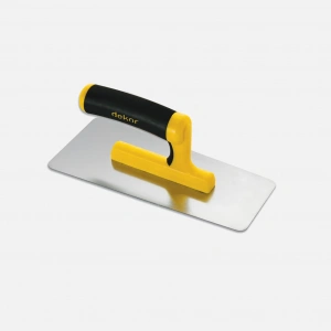 Dekor Efekt Malası Polisajlı Açık Plastik sap Paslanmaz Çelik 24 cm