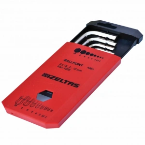 İzeltaş 8 li Ballpoint Hexagon Allen Anahtar Takımı