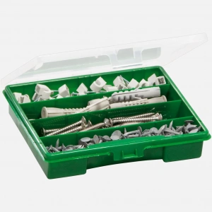 Wisent Organizer 1, 4 BöLümeneli, yeşil