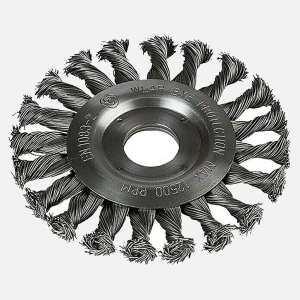 Craftomat Disk Tel Fırça - 115 mm Örgülü