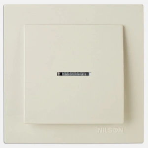 Nilson Ekotouran Bej Işıklı Anahtar