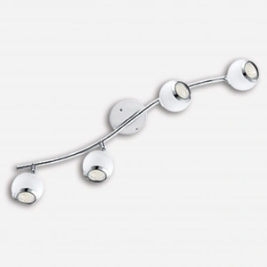 Eglo Bimade 3 W Ledli GU10 Duy Yuvarlak Sıvaüstü Spot 4 Adet Beyaz