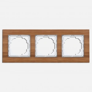 Nilson Bambu Ahşap 3lü Çerçeve