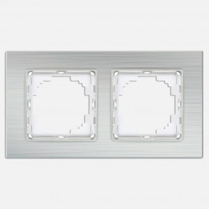 Nilson Gümüş Alüminyum 2li Çerçeve